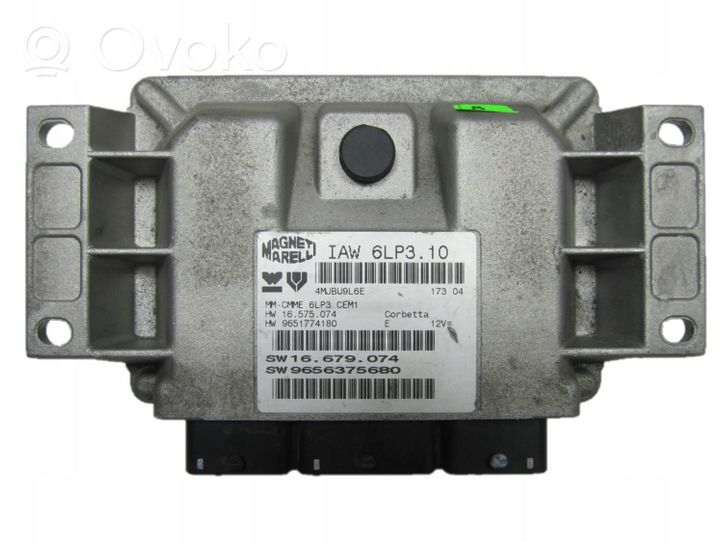 Peugeot 407 Unidad de control/módulo del motor 9656375680