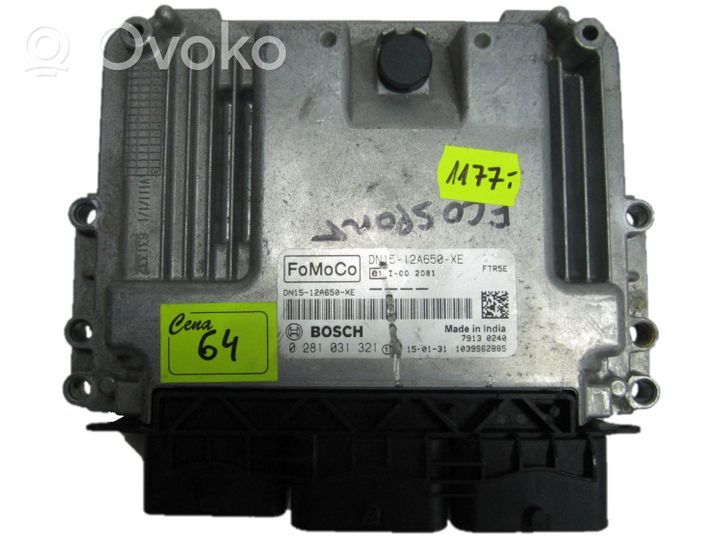 Ford Ecosport Calculateur moteur ECU 0281031321