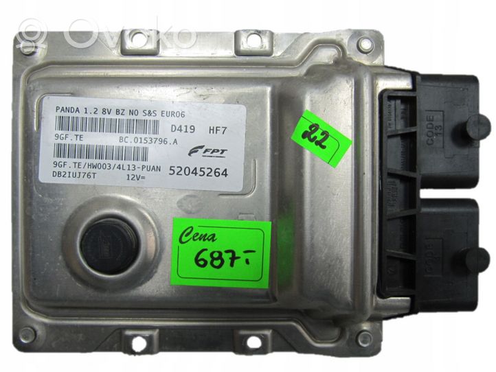 Fiat Panda II Calculateur moteur ECU 52045264