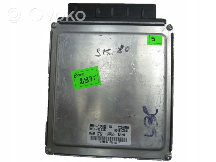 Ford Ka Engine control unit/module 3M5112A650LB