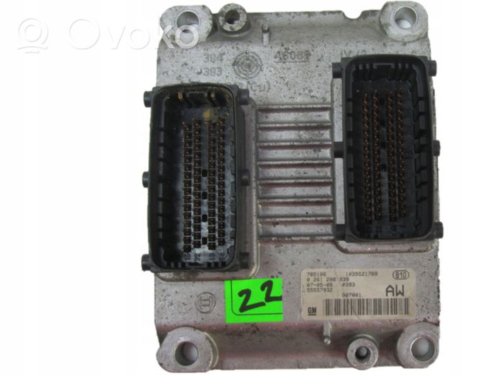 Opel Corsa D Sterownik / Moduł ECU 0261208939