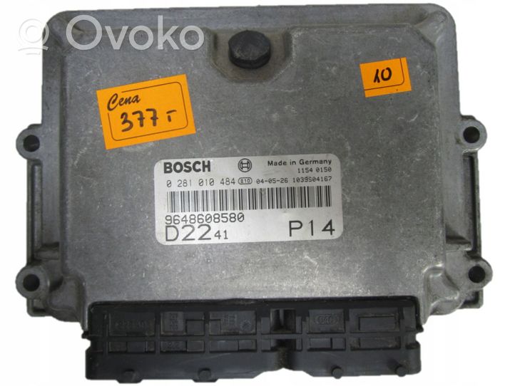 Citroen Jumper Calculateur moteur ECU 0281010484