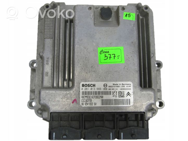 Citroen C-Crosser Calculateur moteur ECU 9665465280