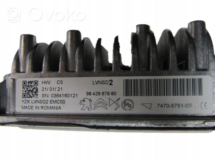 Peugeot 3008 I Calculateur moteur ECU 9842667980