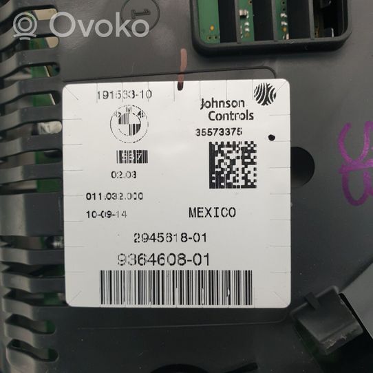 BMW X4 F26 Tachimetro (quadro strumenti) 9364608