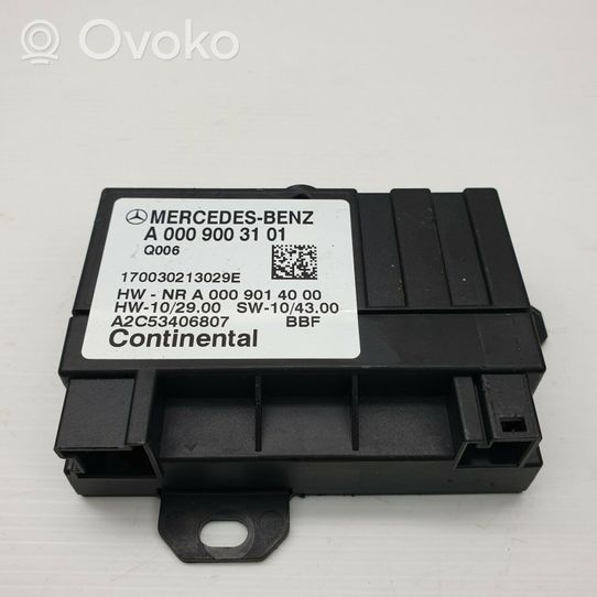 Mercedes-Benz GLE (W166 - C292) Centralina/modulo pompa dell’impianto di iniezione A0009003101