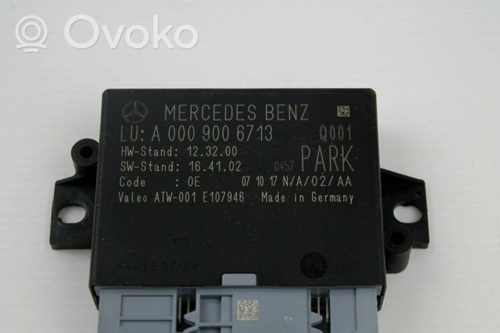 Mercedes-Benz CLA C117 X117 W117 Pysäköintitutkan (PCD) ohjainlaite/moduuli A0009006713