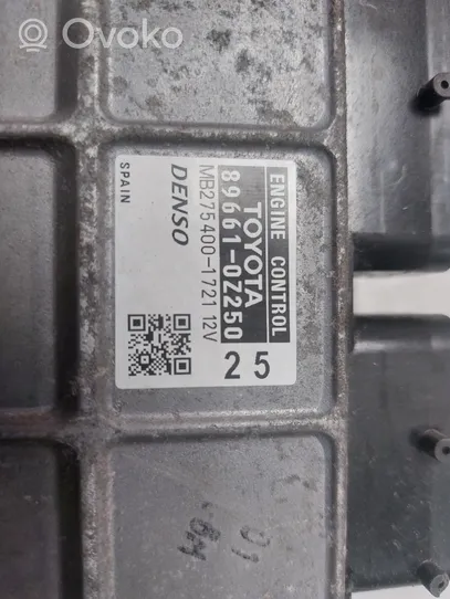 Toyota Auris 150 Sterownik / Moduł ECU 896610Z250