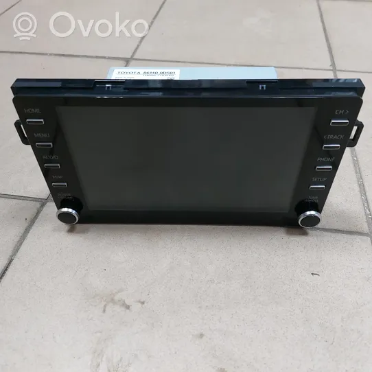 Toyota Yaris XP210 Unità principale autoradio/CD/DVD/GPS 861400D501