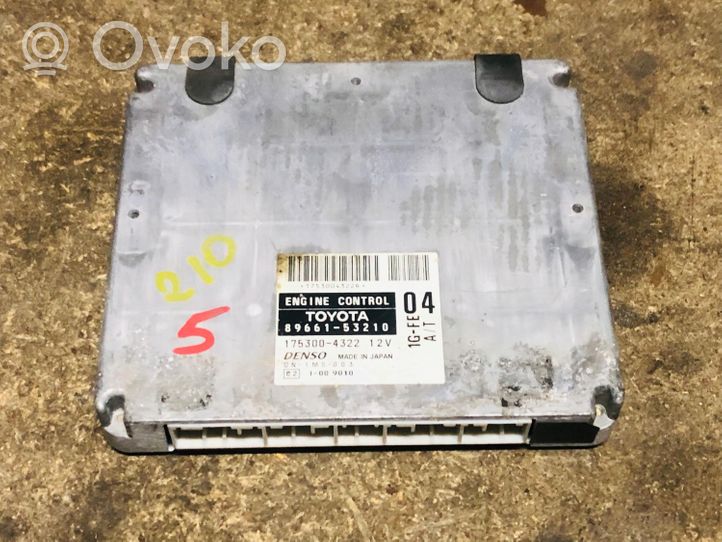 Lexus IS IV XE40 Unité de commande, module ECU de moteur 89661-53210