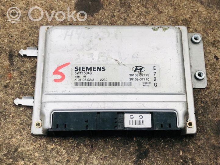 Hyundai Coupe Unité de commande, module ECU de moteur 39108-37710