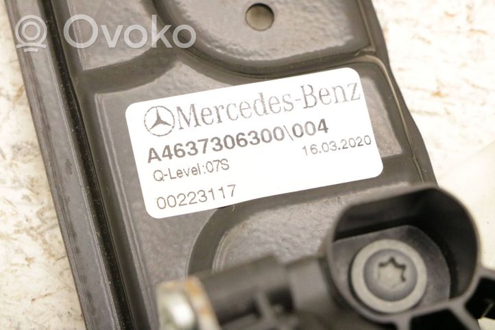 Mercedes-Benz G W463 Rear door window regulator with motor A4637306300