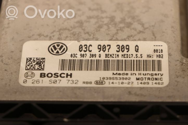 Volkswagen Touran II Calculateur moteur ECU 0261S07732