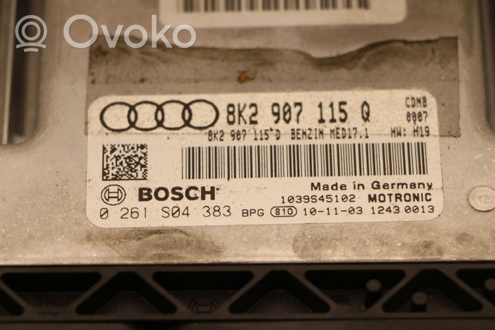 Audi A5 Sportback 8TA Sterownik / Moduł ECU 0261S04383