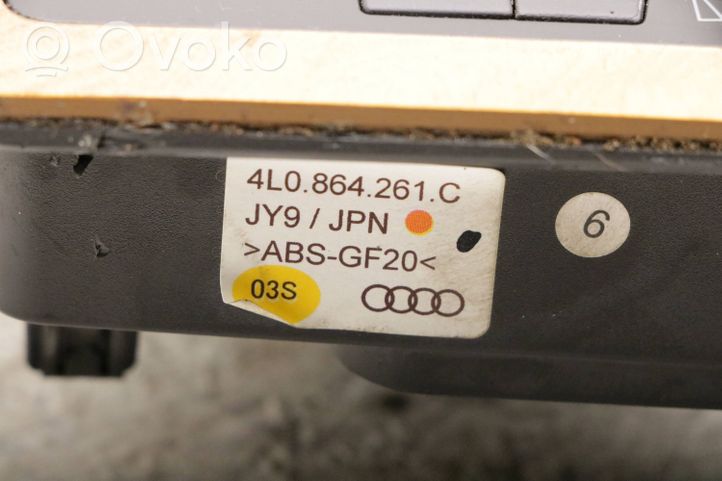 Audi Q7 4L Vaihteenvalitsimen kehys verhoilu muovia 4L0864261