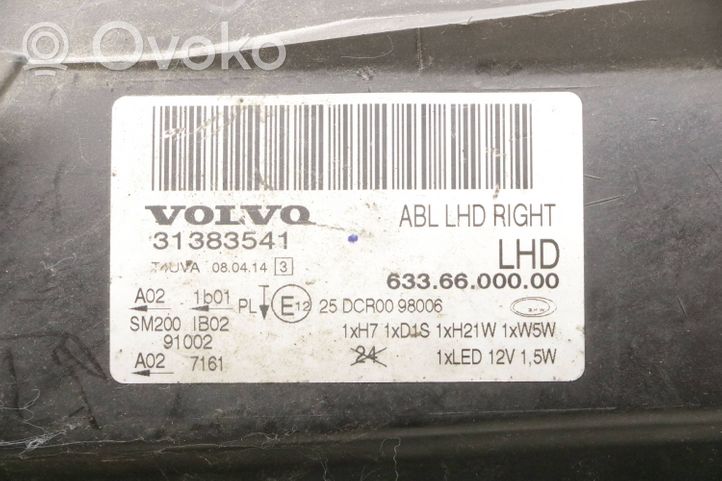 Volvo XC70 Lampa przednia 31383541