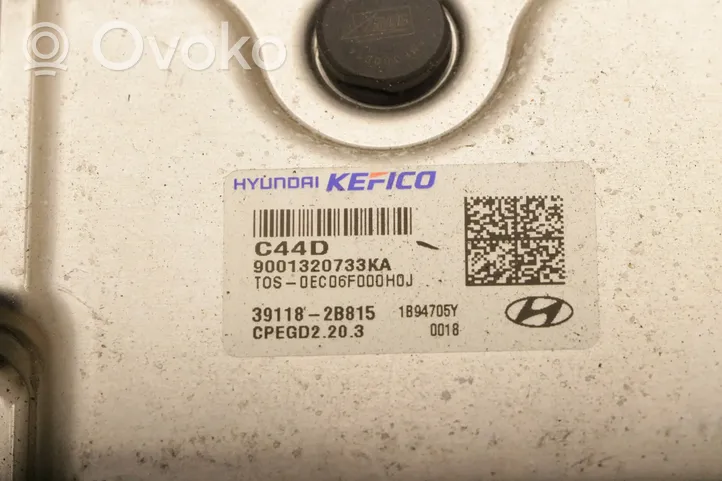 Hyundai Kona I Moottorin ohjainlaite/moduuli 39118-2B815