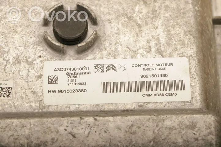 XPeng G3 Sterownik / Moduł ECU 9821501480