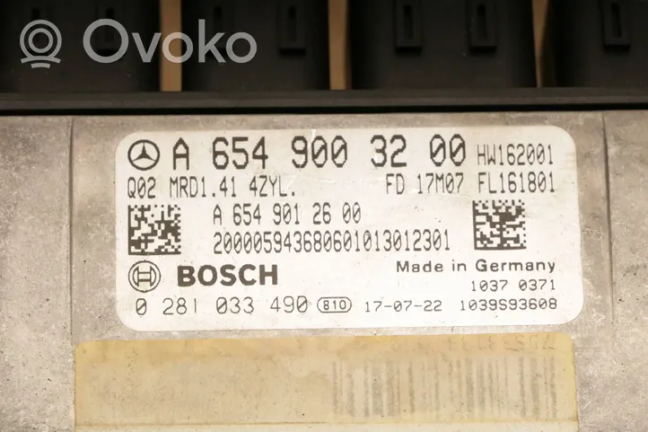 Mercedes-Benz E W213 Variklio valdymo blokas A6549003200