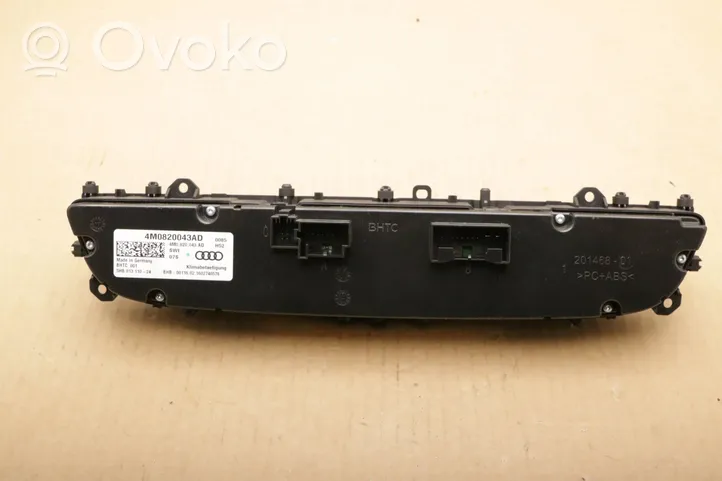 Audi Q7 4M Climate control unit 4M0820043AD