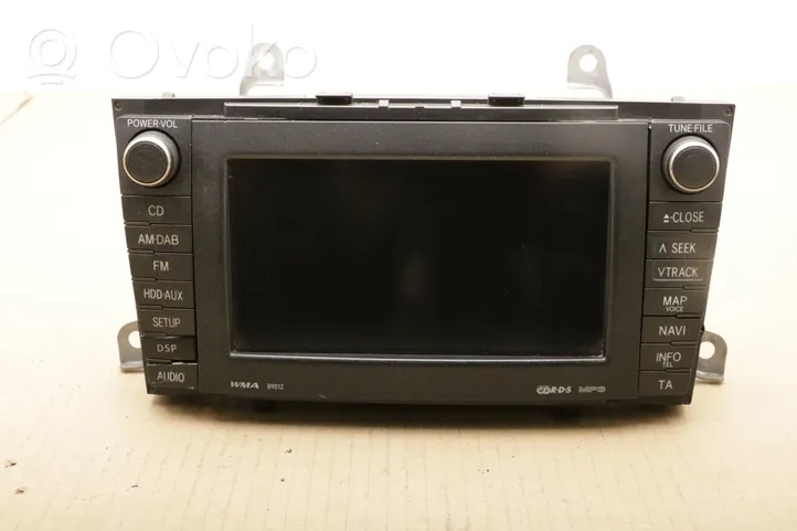 Toyota Avensis T270 Radio/CD/DVD/GPS-pääyksikkö 86120-20A80