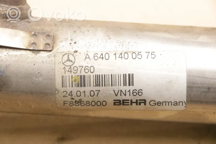 Mercedes-Benz A W169 AGR Kühler Abgaskühler A6401400575