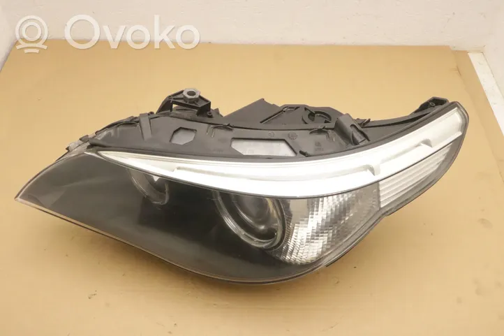 BMW 5 E60 E61 Lampa przednia 158761-00