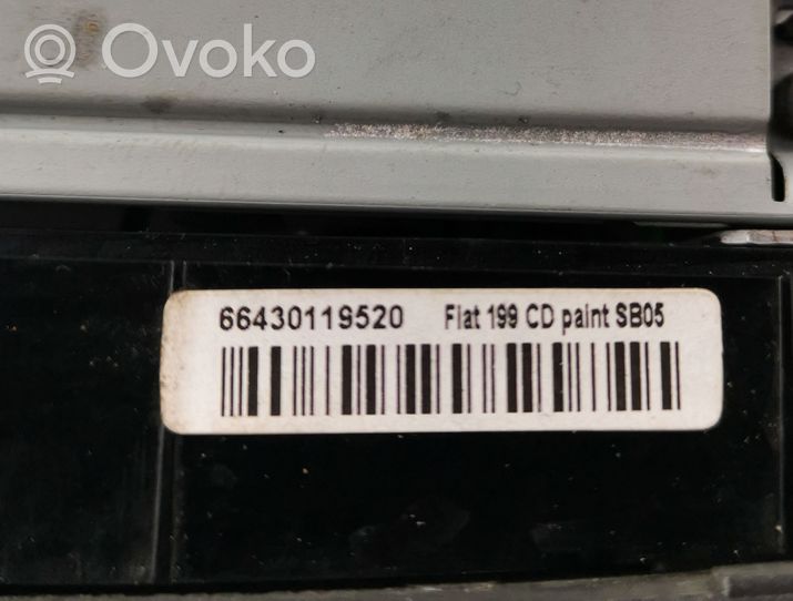 Fiat Punto (199) Radio/CD/DVD/GPS-pääyksikkö 7646328316