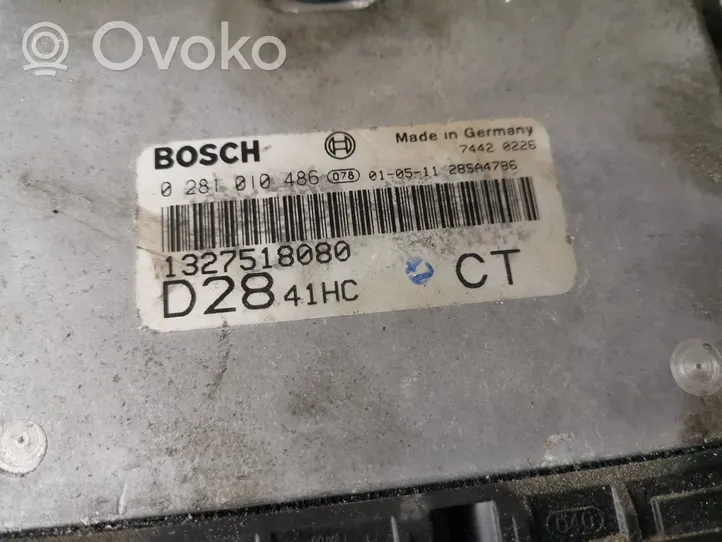 Fiat Ducato Sterownik / Moduł ECU 0281010486