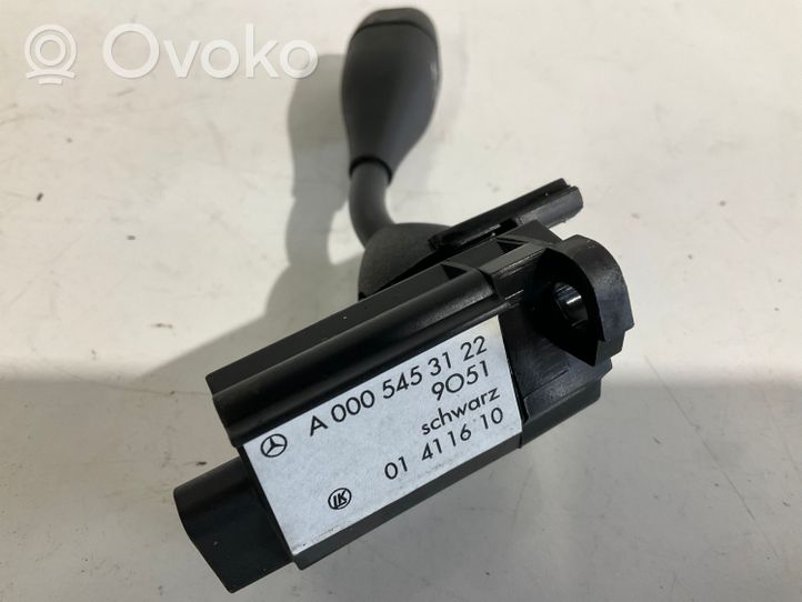 Mercedes-Benz E W211 Maniglia/leva di regolazione del volante A0005453122