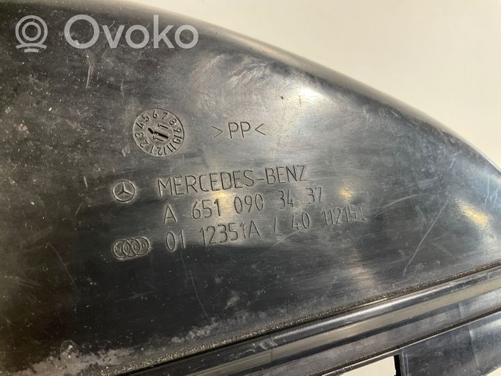 Mercedes-Benz E W212 Oro paėmimo kanalo detalė (-ės) A6510903437