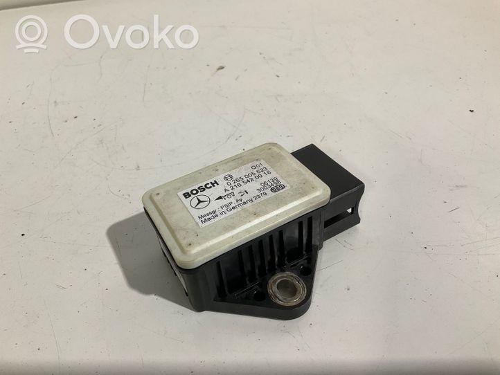 Mercedes-Benz E W211 Sensore di imbardata accelerazione ESP A2165420018