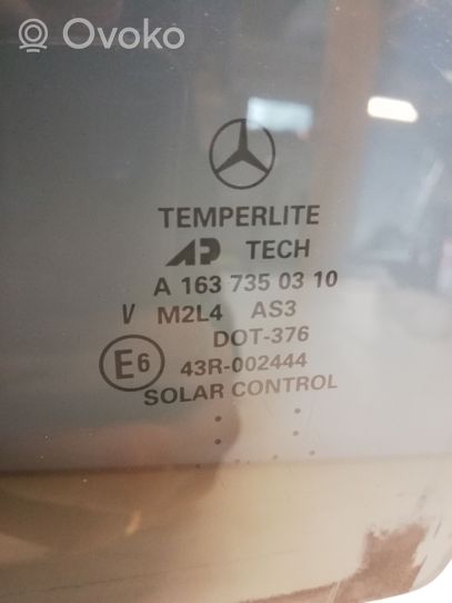 Mercedes-Benz ML W163 Основное стекло задних дверей 43R002444