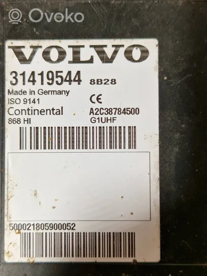 Volvo XC60 Moduł / Sterownik systemu uruchamiania bezkluczykowego 31419544