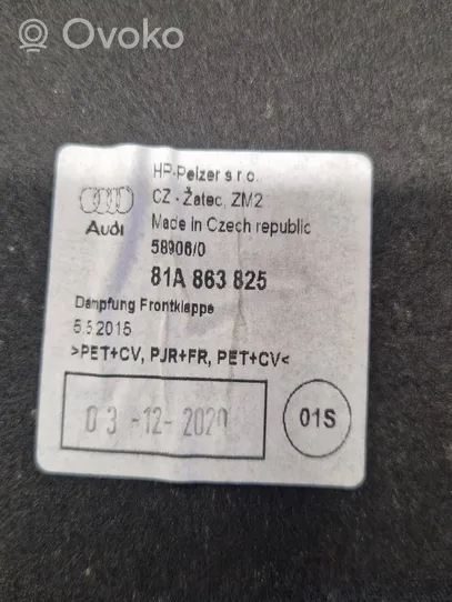 Audi Q2 - Izolacja termiczna / wygłuszenie pokrywy / maski silnika 81A863825