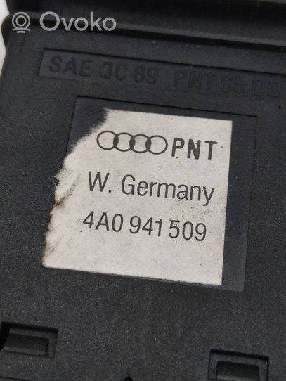 Audi A6 S6 C4 4A Avarinių žibintų jungtukas 4A0941509