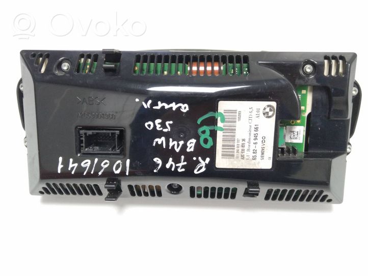 BMW 5 E60 E61 Monitor / wyświetlacz / ekran 65826945661