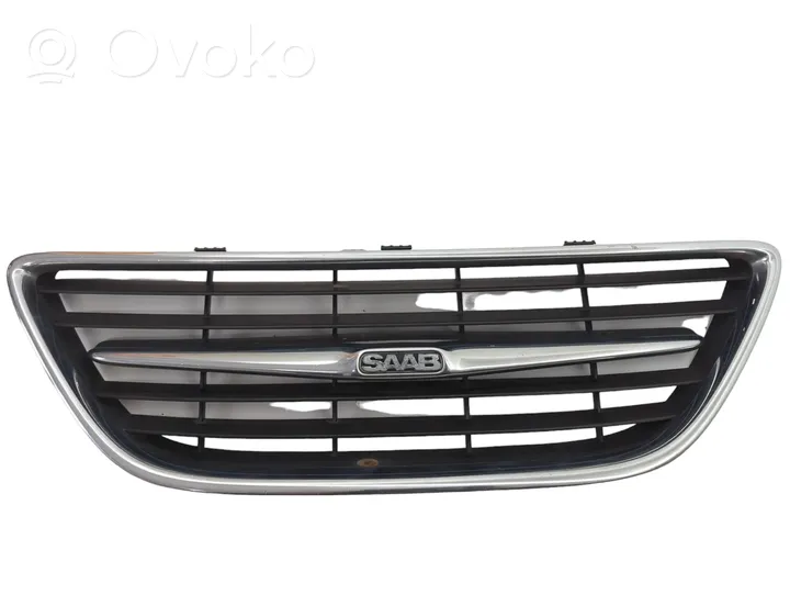 Saab 9-3 Ver2 Grille calandre supérieure de pare-chocs avant 127872251