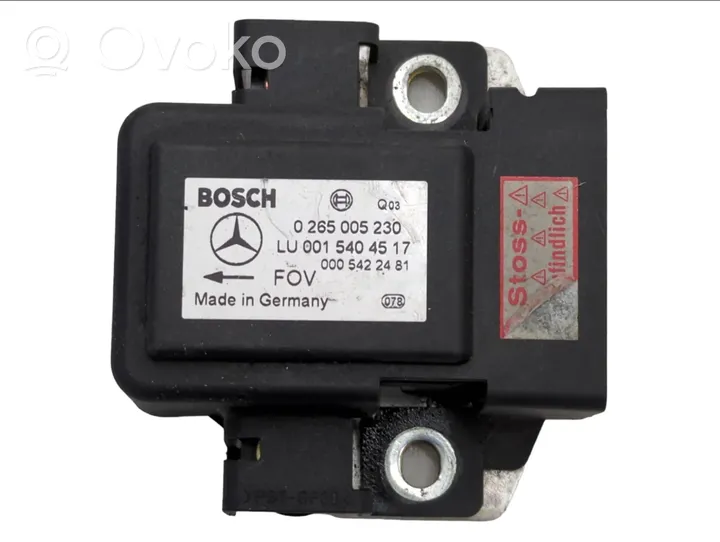 Mercedes-Benz E W210 Sensore di imbardata accelerazione ESP 0265005230