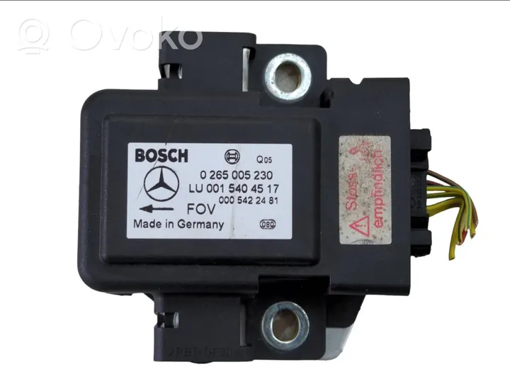 Mercedes-Benz E W210 ESP acceleration yaw rate sensor 0265005230