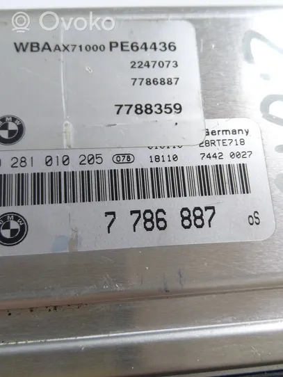 BMW 3 E46 Calculateur moteur ECU 0281010205