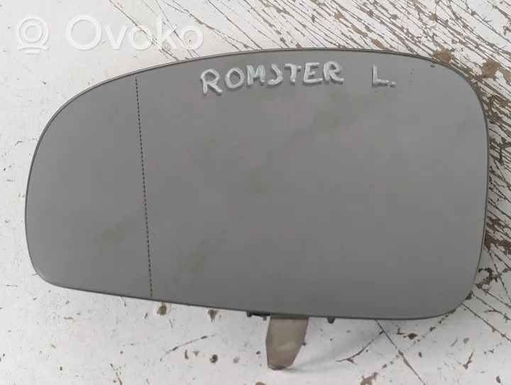 Skoda Roomster (5J) Verre de rétroviseur latéral 