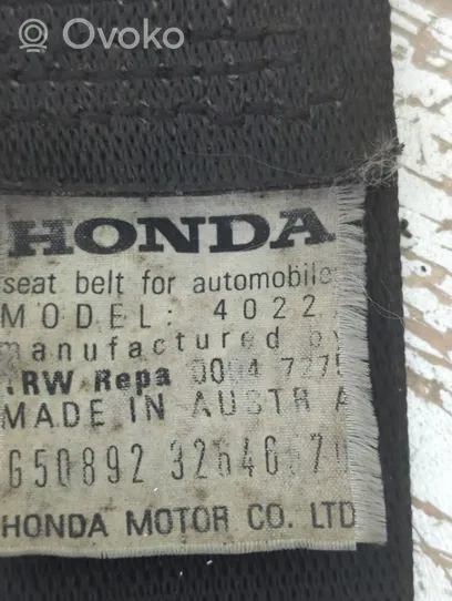 Honda Prelude Ceinture de sécurité avant G50692