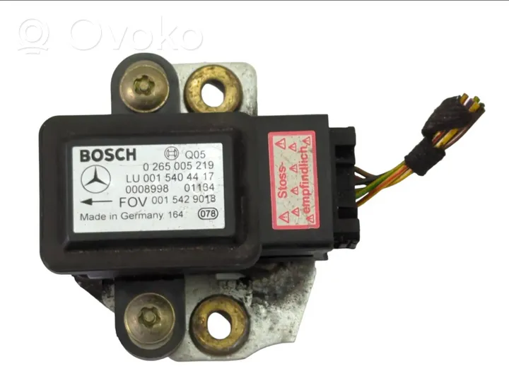 Mercedes-Benz A W168 ESP (stabilitātes sistēmas) vadības bloks 0265005219