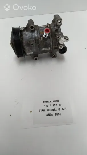 Toyota Auris E210 Ilmastointilaitteen kompressorin pumppu (A/C) 4472806581