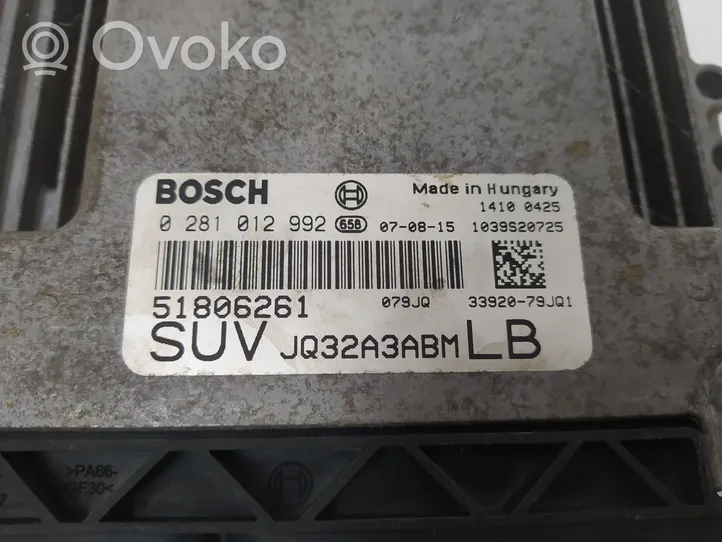 Suzuki SX4 Variklio valdymo blokas 0281012992