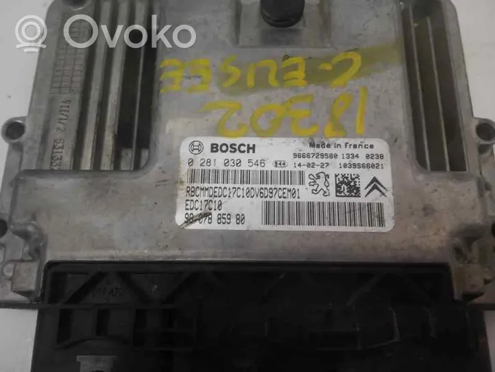 Citroen C-Elysée Sterownik / Moduł ECU 1609339680