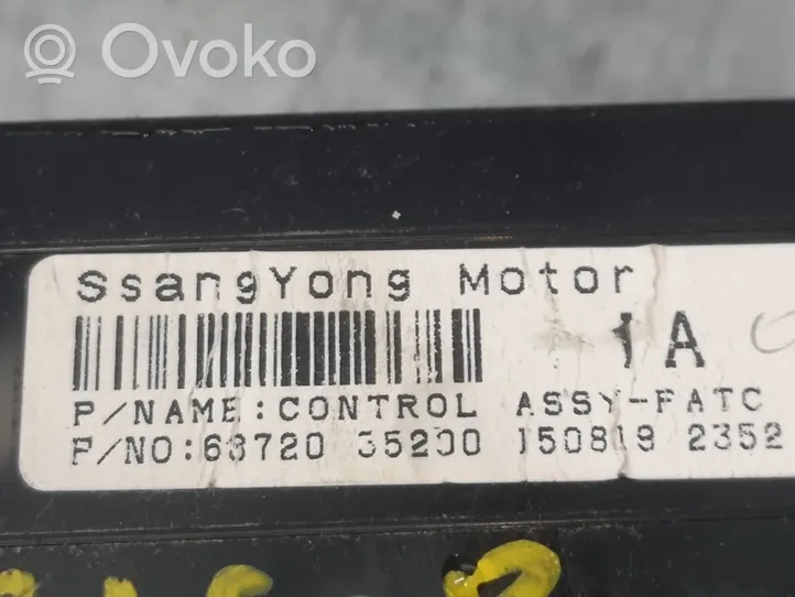 SsangYong Tivoli Ilmastoinnin ohjainlaite 6372035200