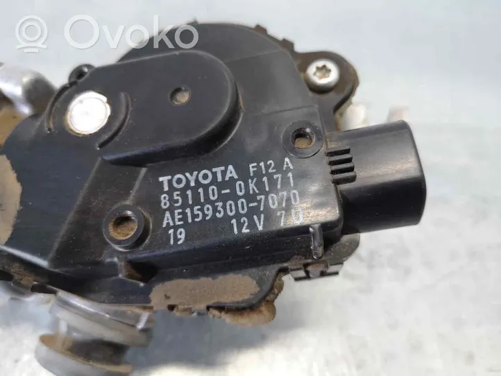 Toyota Hilux (AN10, AN20, AN30) Tringlerie et moteur d'essuie-glace avant 85110-OK171