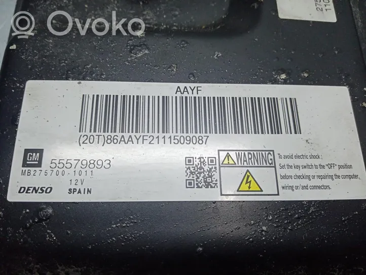 Opel Astra H Engine control unit/module 55579893